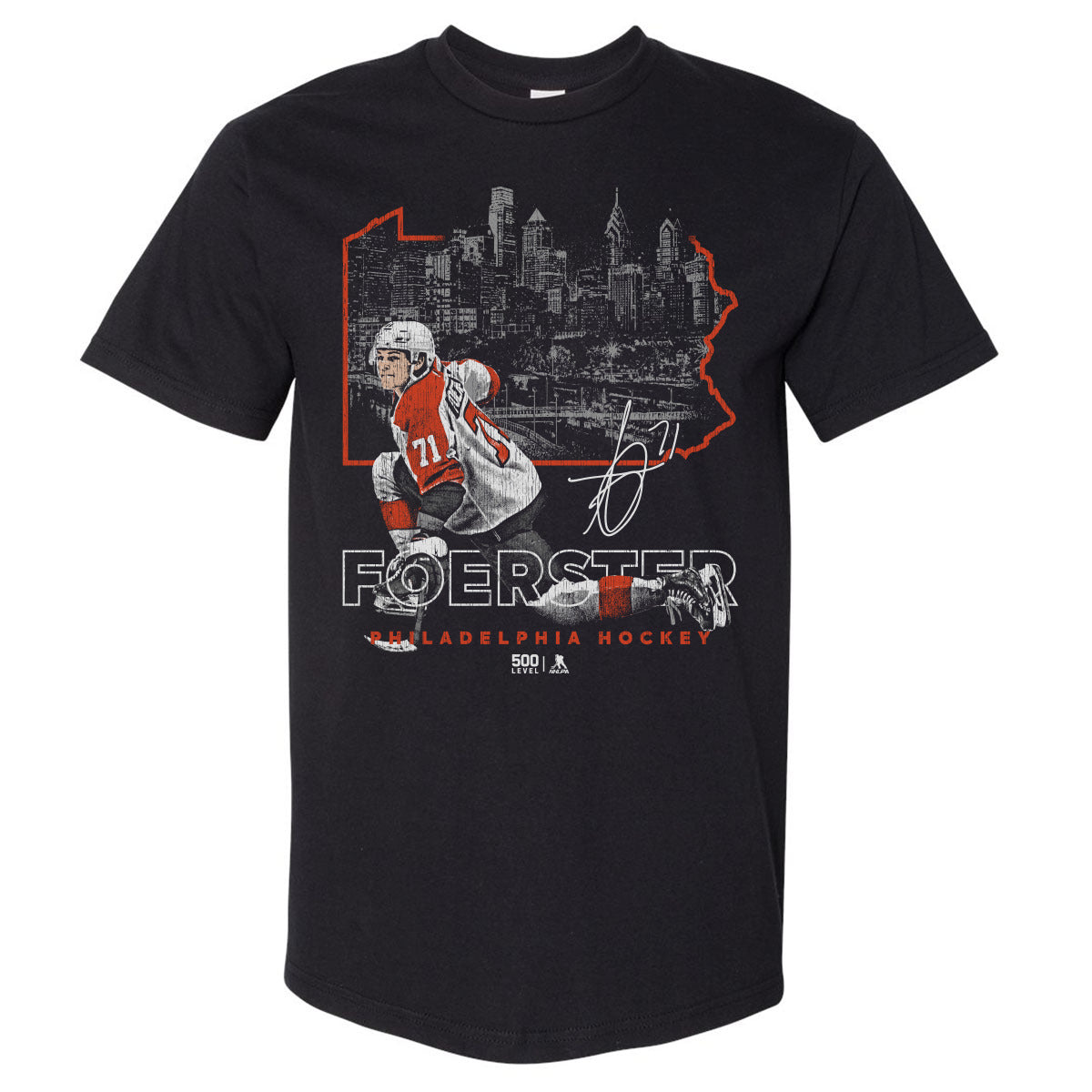 Tyson Foerster Men's Heavyweight T-Shirt | 500 LEVEL