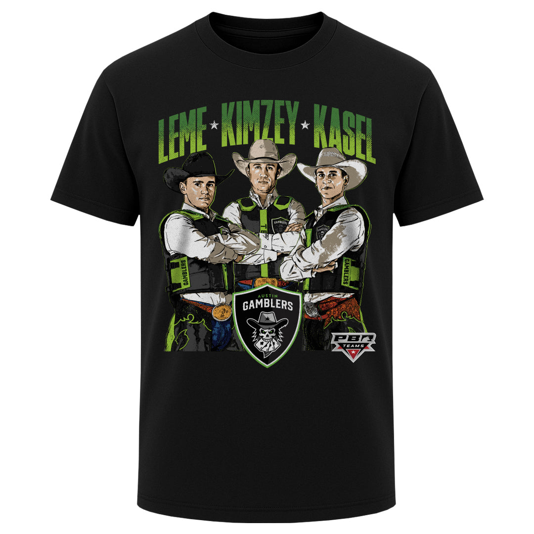 Austin Gamblers Men's Heavyweight T-Shirt | 500 LEVEL