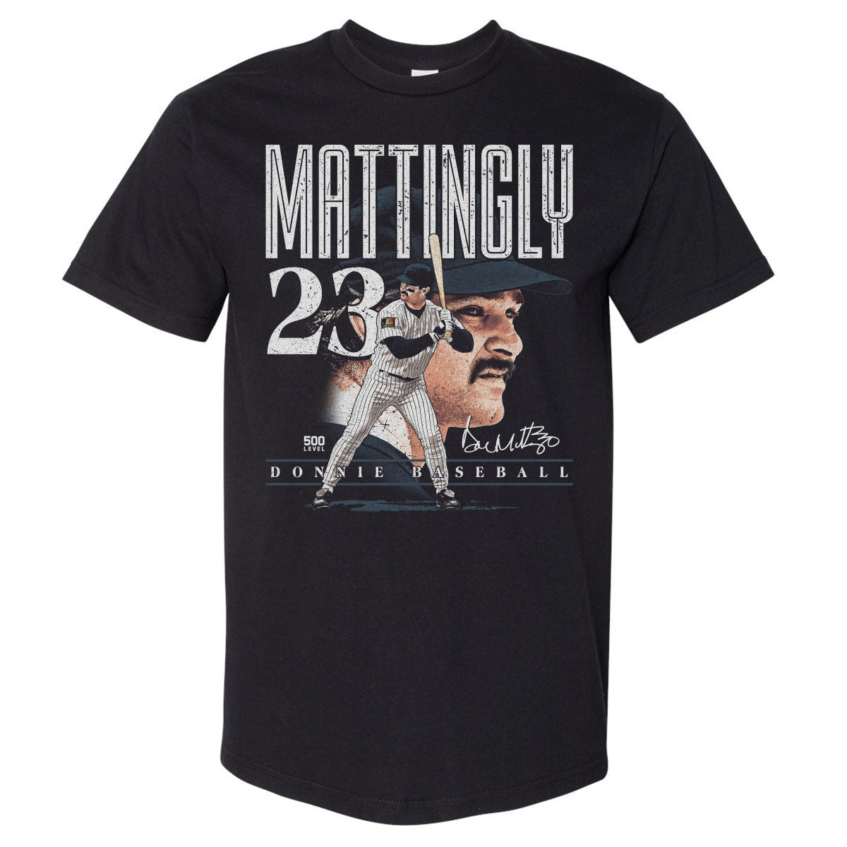 Don Mattingly Men's Heavyweight T-Shirt | 500 LEVEL