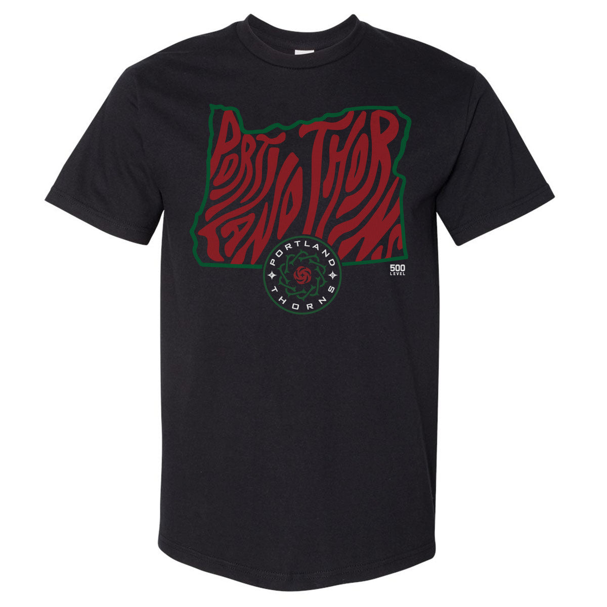 Portland Thorns FC Men's Heavyweight T-Shirt | 500 LEVEL
