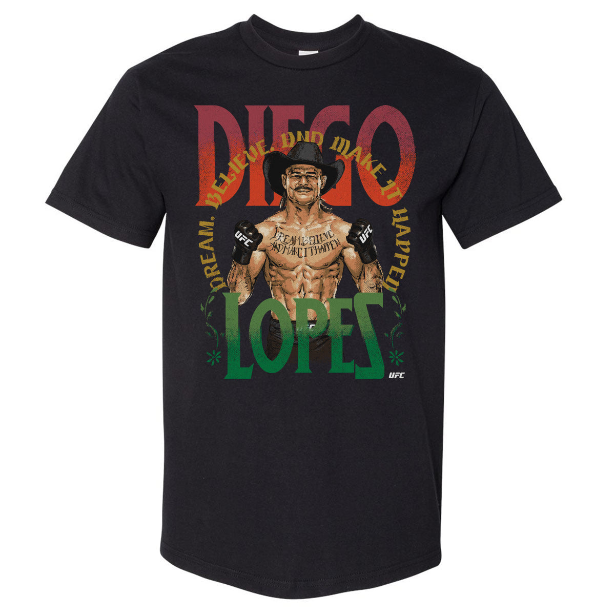 Diego Lopes Men's Heavyweight T-Shirt | 500 LEVEL