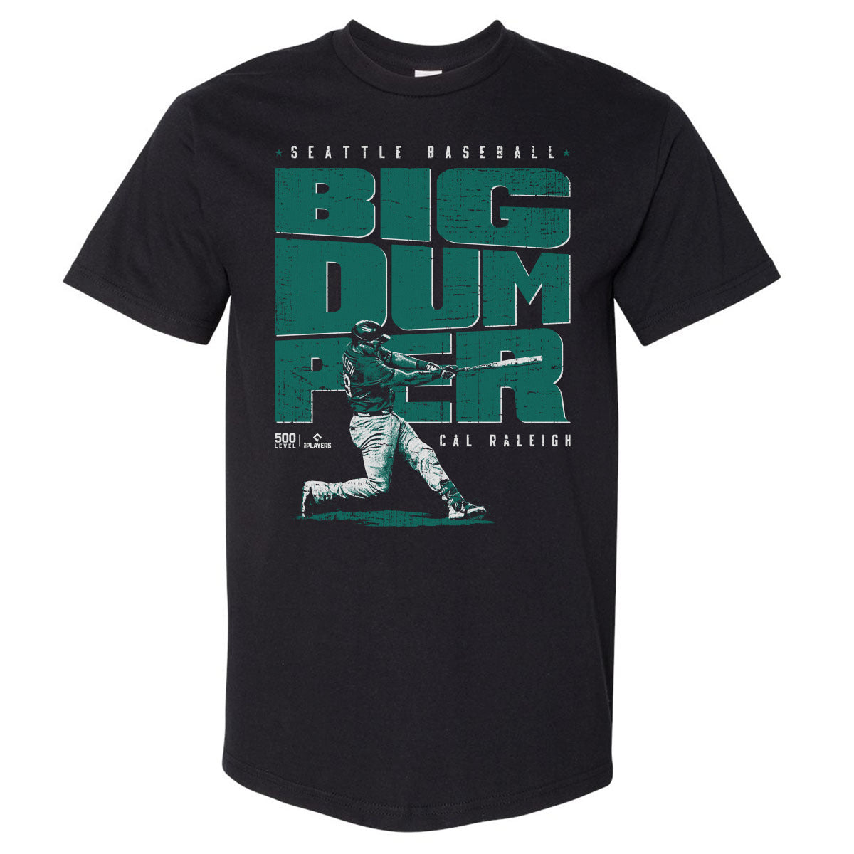 Cal Raleigh Men's Heavyweight T-Shirt | 500 LEVEL