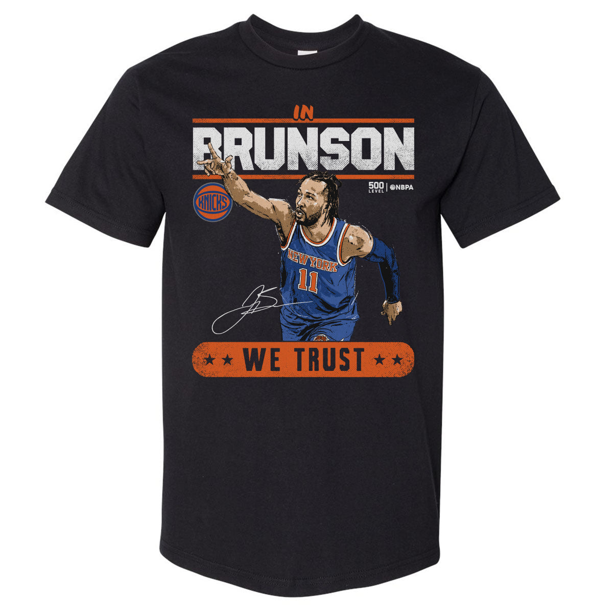 Jalen Brunson Men's Heavyweight T-Shirt | 500 LEVEL