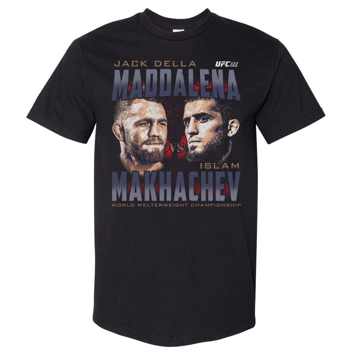 UFC 322 Men's Heavyweight T-Shirt | 500 LEVEL