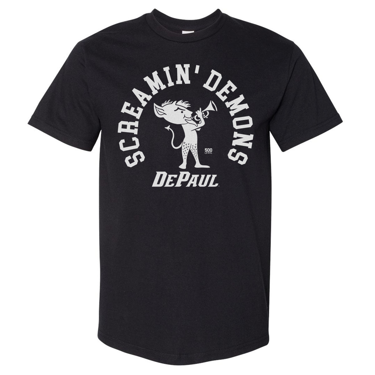 DePaul Blue Demons Men's Heavyweight T-Shirt | 500 LEVEL