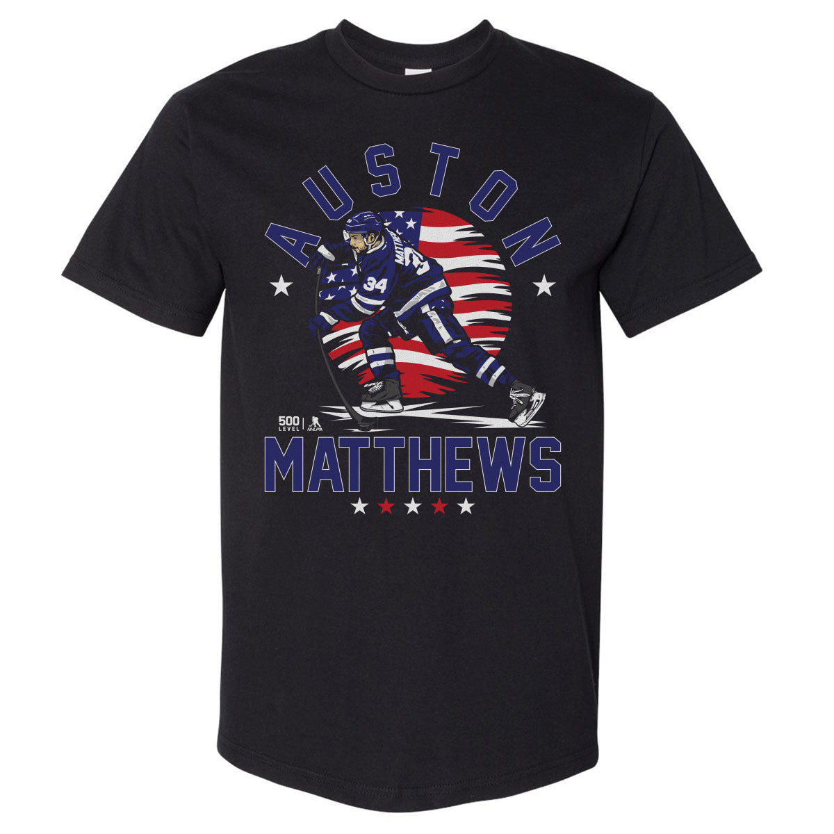 Auston Matthews Men's Heavyweight T-Shirt | 500 LEVEL