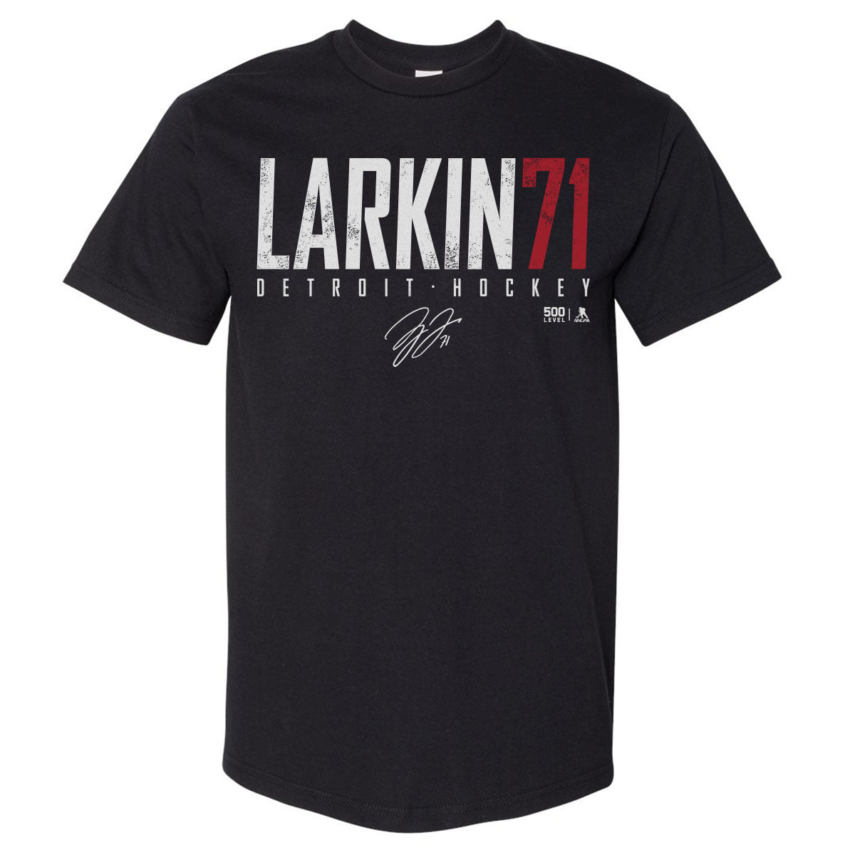 Dylan Larkin Men's Heavyweight T-Shirt | 500 LEVEL