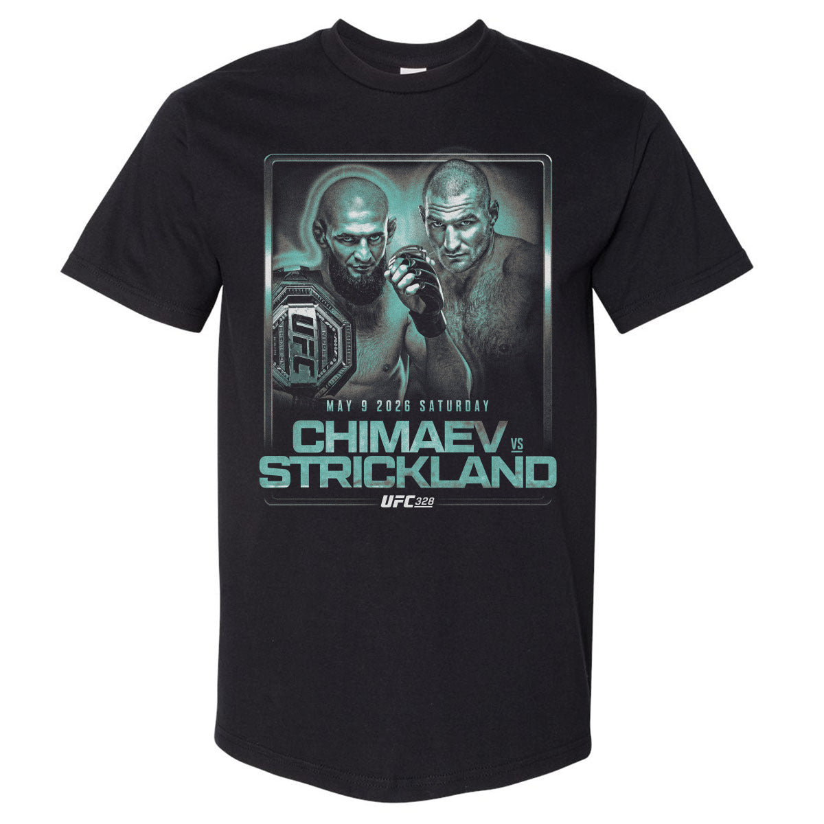 UFC Events Men's Heavyweight T-Shirt | 500 LEVEL