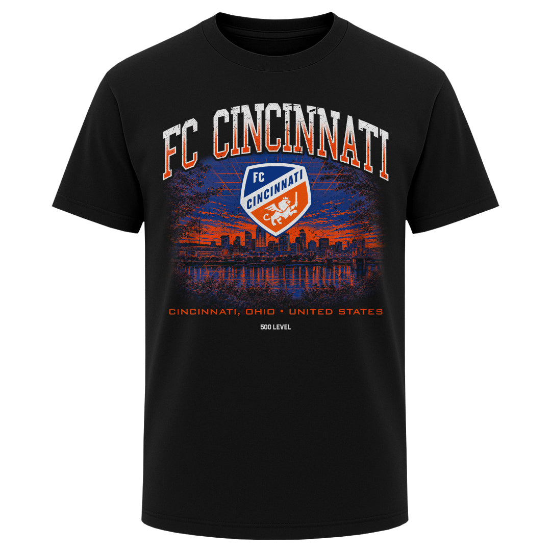 FC Cincinnati Men's Heavyweight T-Shirt | 500 LEVEL