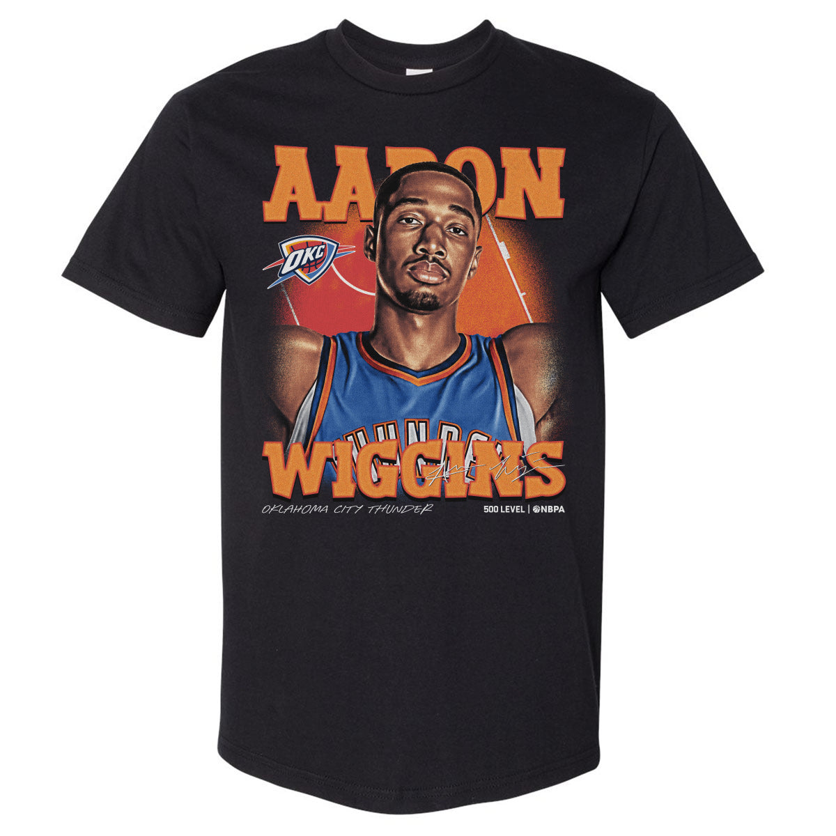 Aaron Wiggins Men's Heavyweight T-Shirt | 500 LEVEL