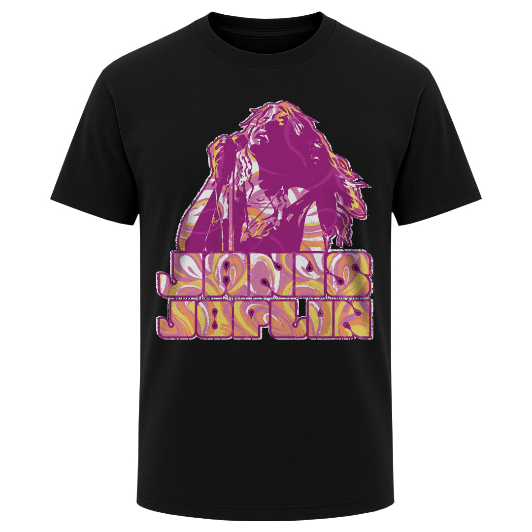 Janis Joplin Men's Heavyweight T-Shirt | 500 LEVEL