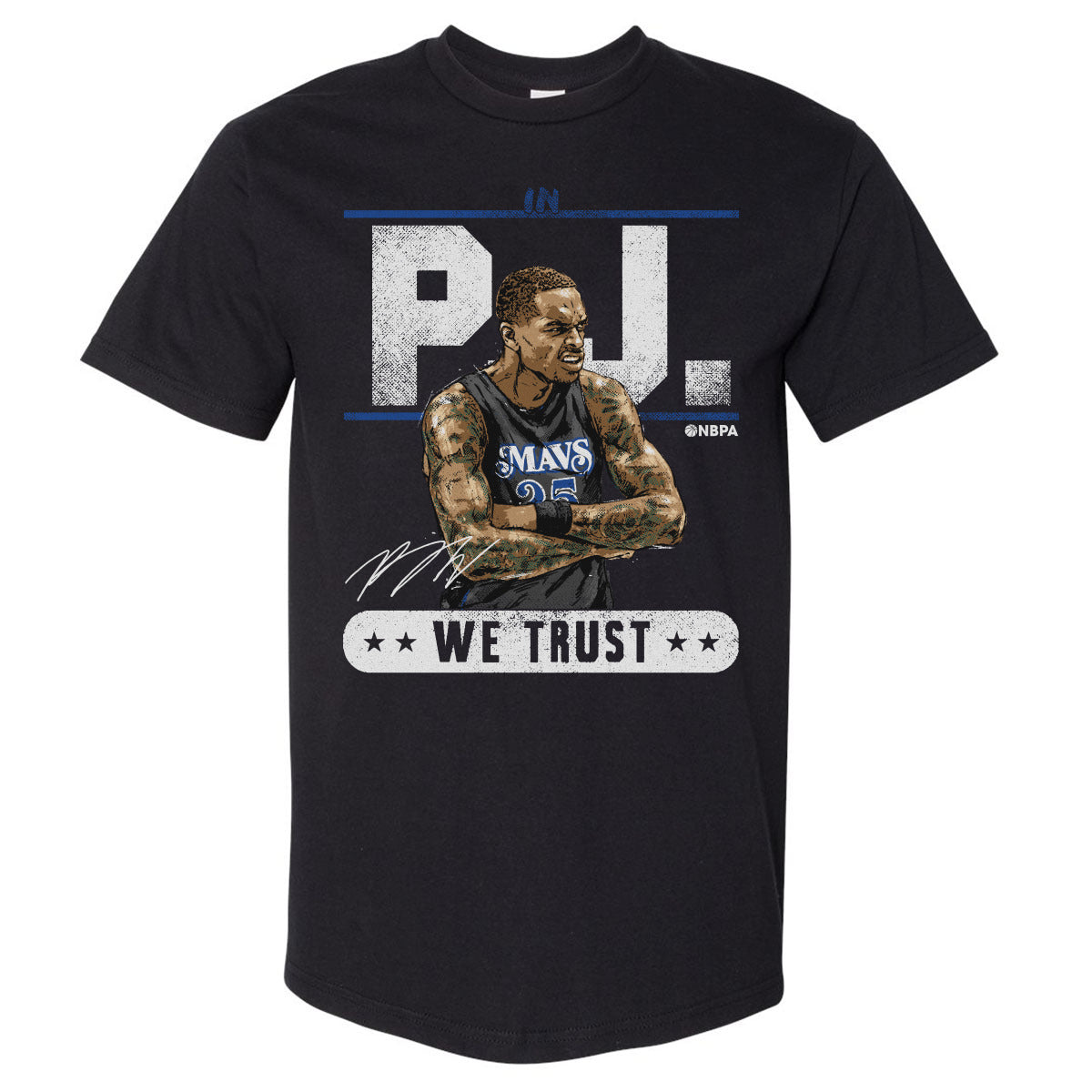 P.J. Washington Men's Heavyweight T-Shirt | 500 LEVEL