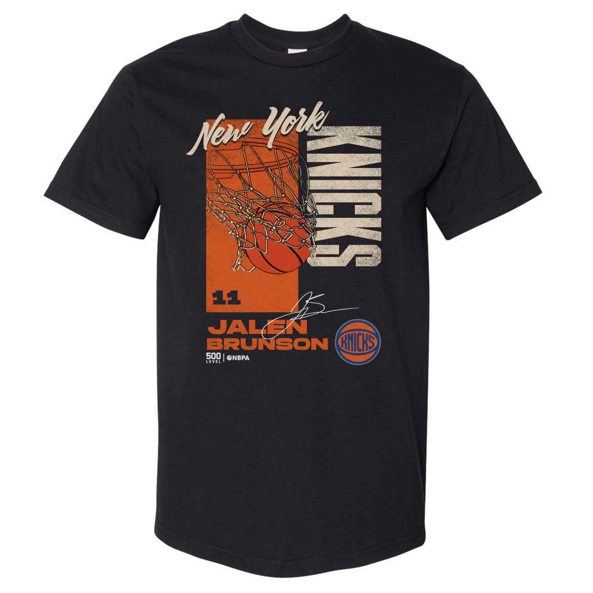 Jalen Brunson Men's Heavyweight T-Shirt | 500 LEVEL