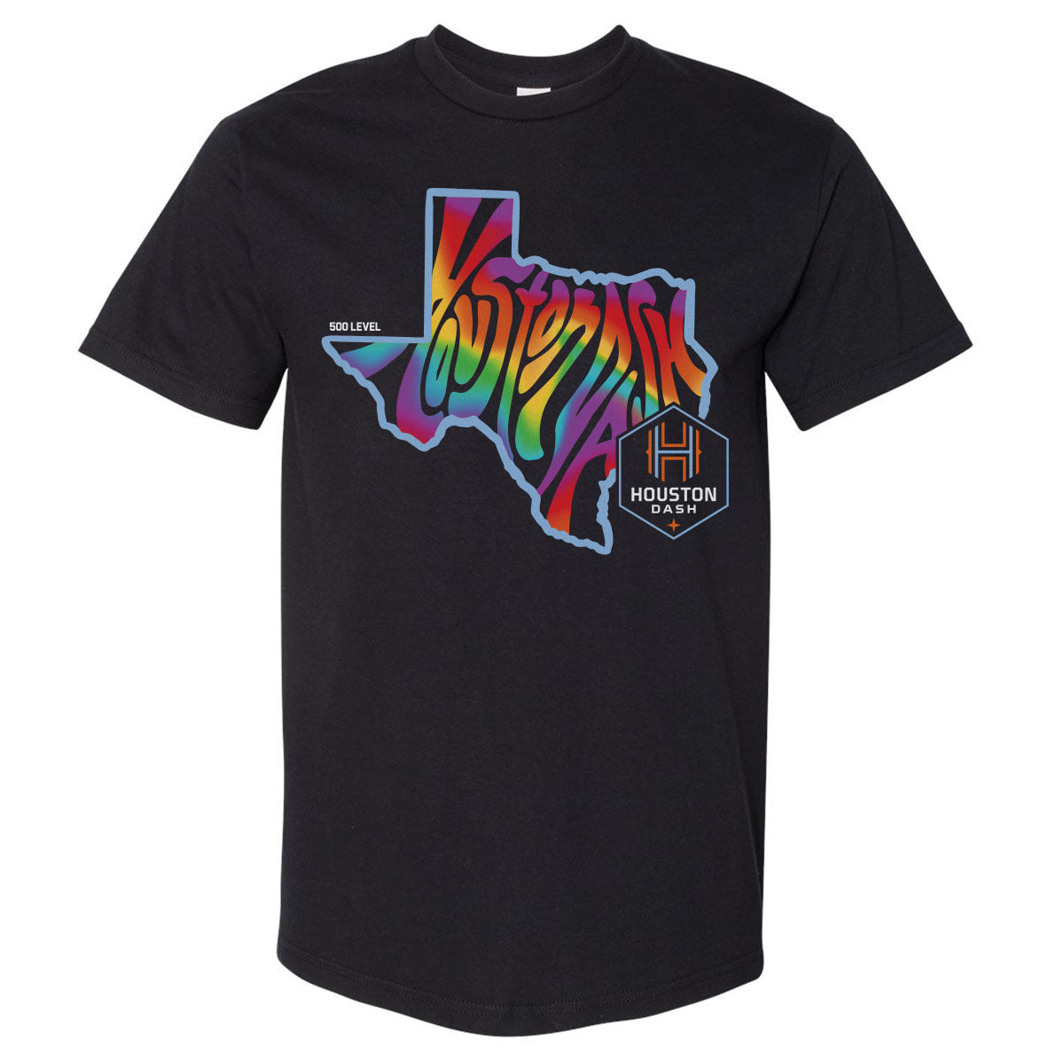 Houston Dash Men's Heavyweight T-Shirt | 500 LEVEL