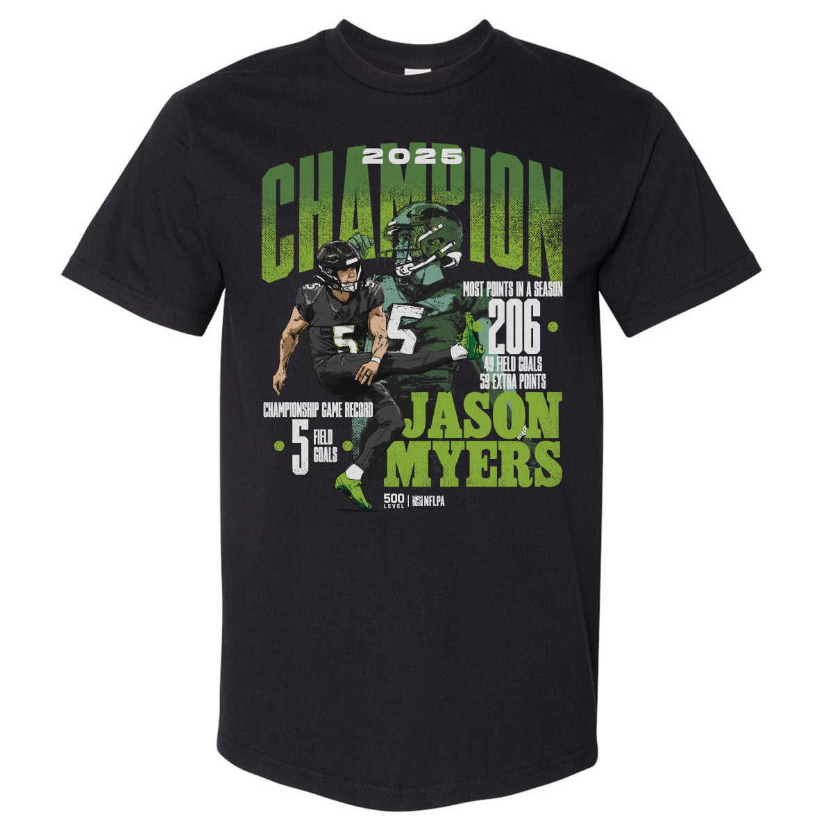 Jason Myers Men's Heavyweight T-Shirt | 500 LEVEL
