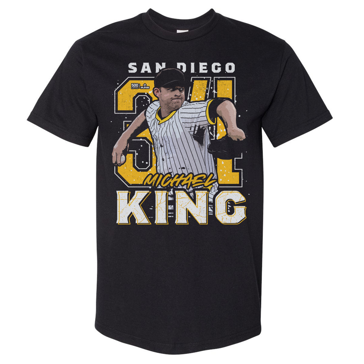 Michael King Men's Heavyweight T-Shirt | 500 LEVEL