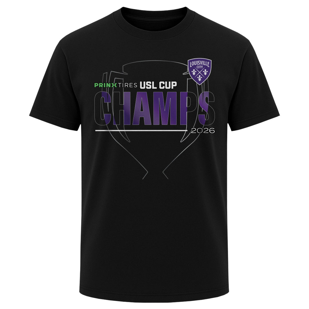 Louisville City FC Men's Heavyweight T-Shirt | 500 LEVEL