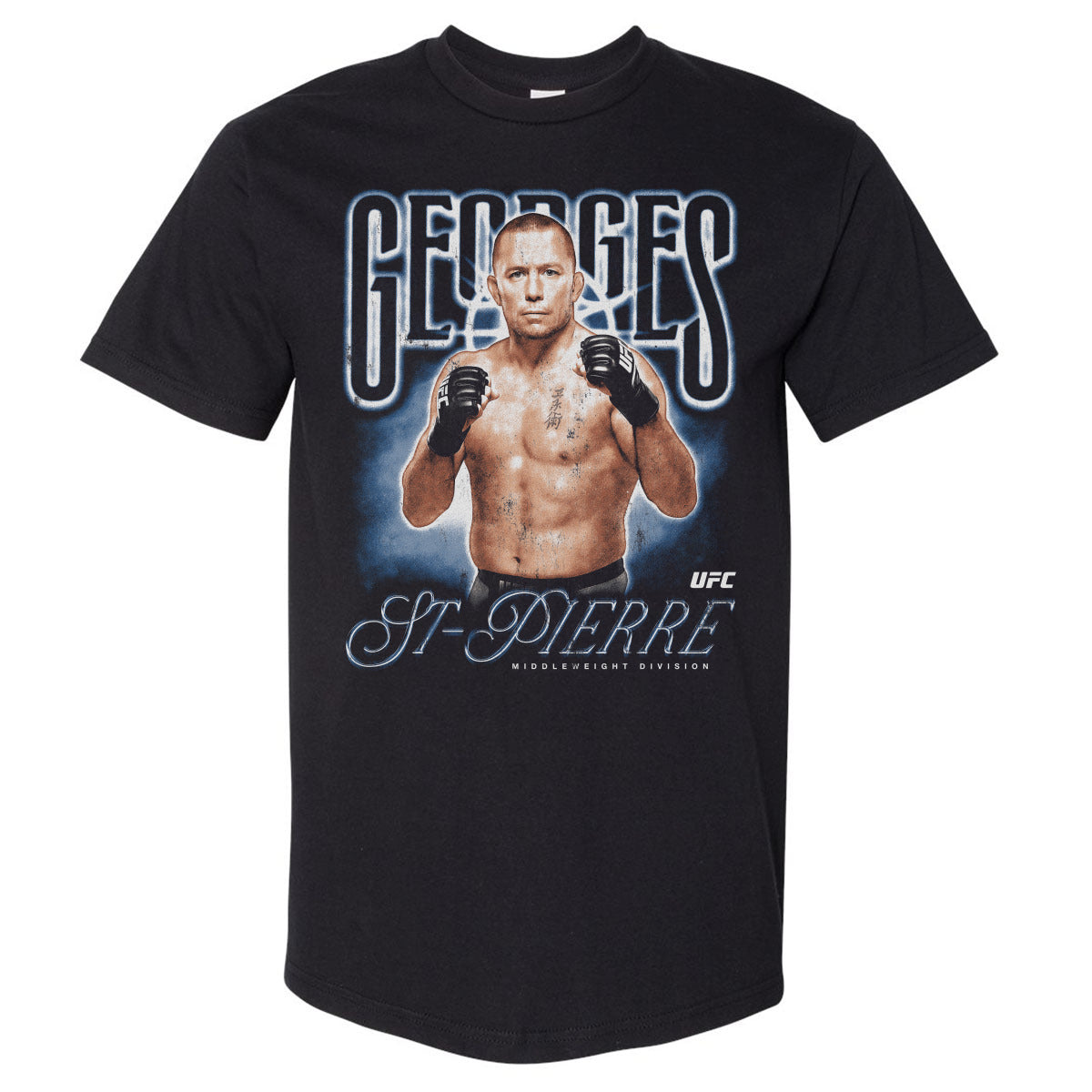 Georges St-Pierre Men's Heavyweight T-Shirt | 500 LEVEL