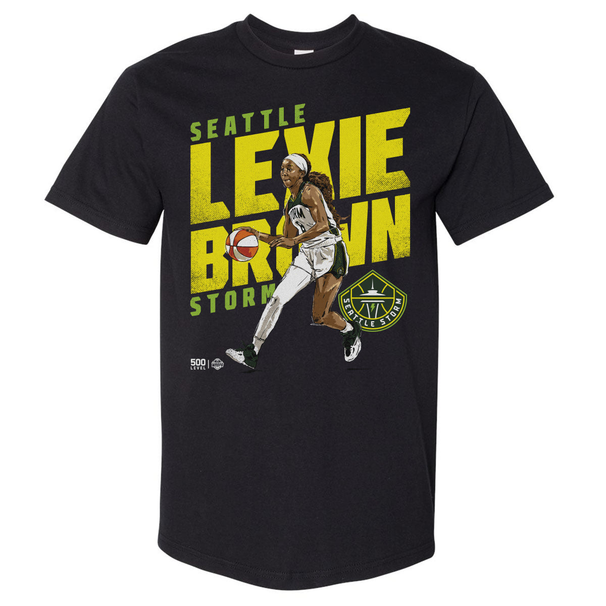 Lexie Brown Men's Heavyweight T-Shirt | 500 LEVEL