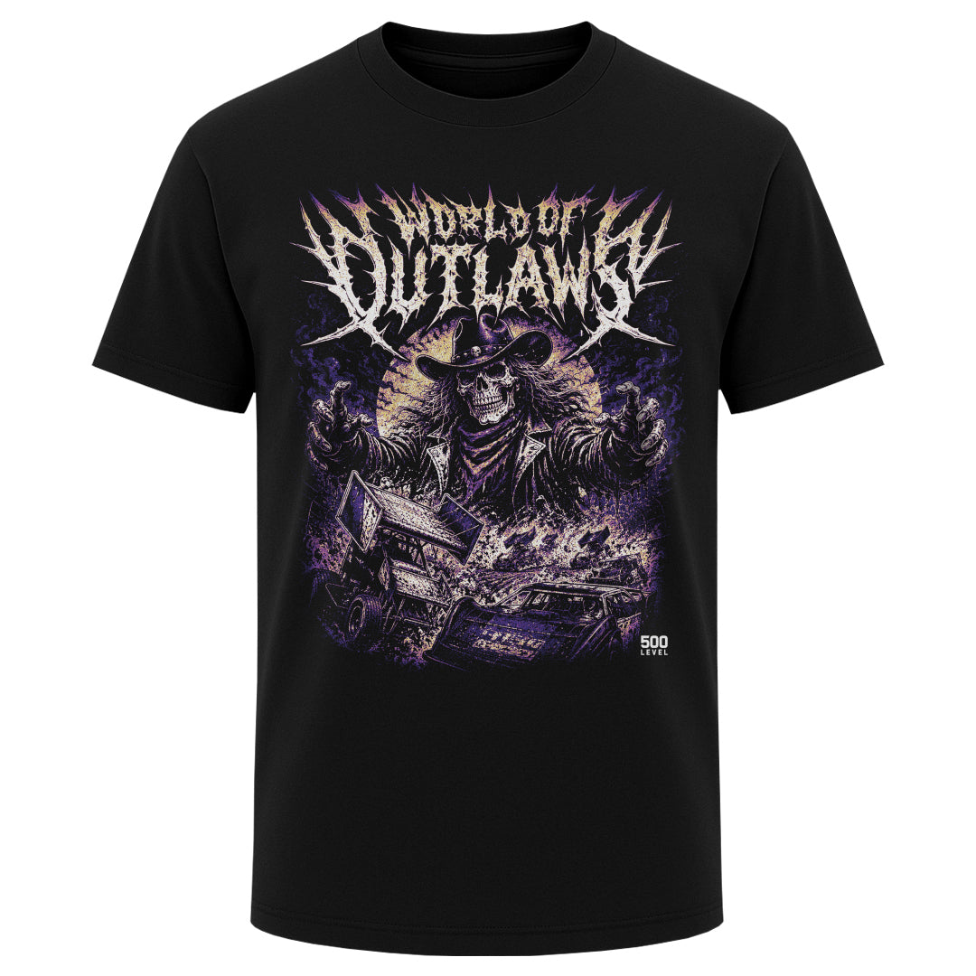 World Of Outlaws Men's Heavyweight T-Shirt | 500 LEVEL
