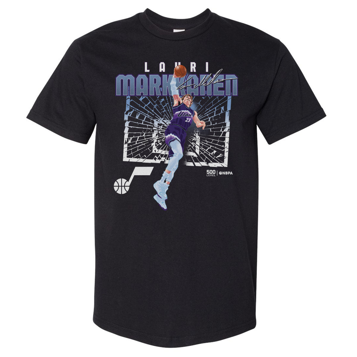 Lauri Markkanen Men's Heavyweight T-Shirt | 500 LEVEL