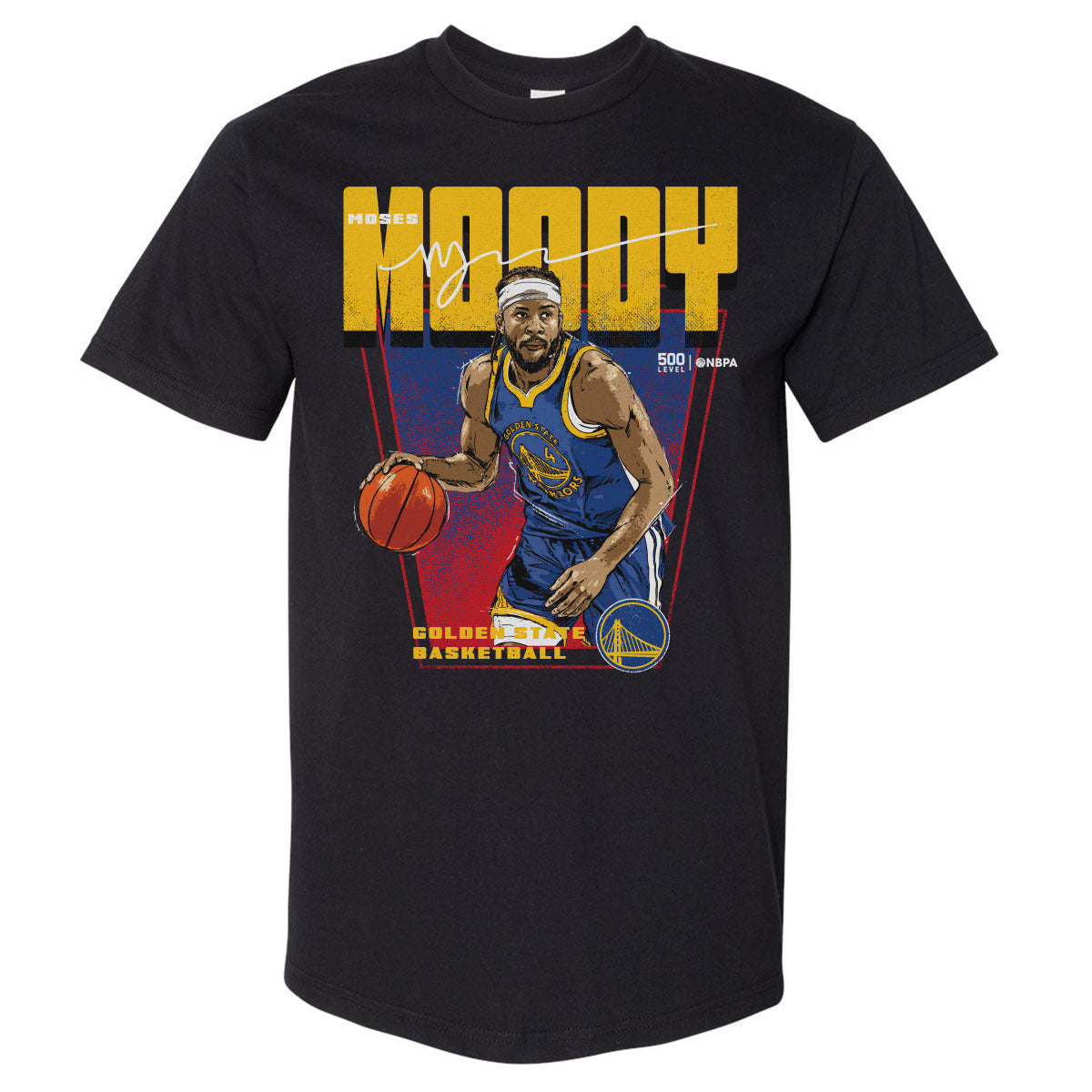Moses Moody Men's Heavyweight T-Shirt | 500 LEVEL