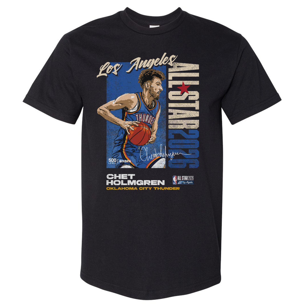 Chet Holmgren Men's Heavyweight T-Shirt | 500 LEVEL
