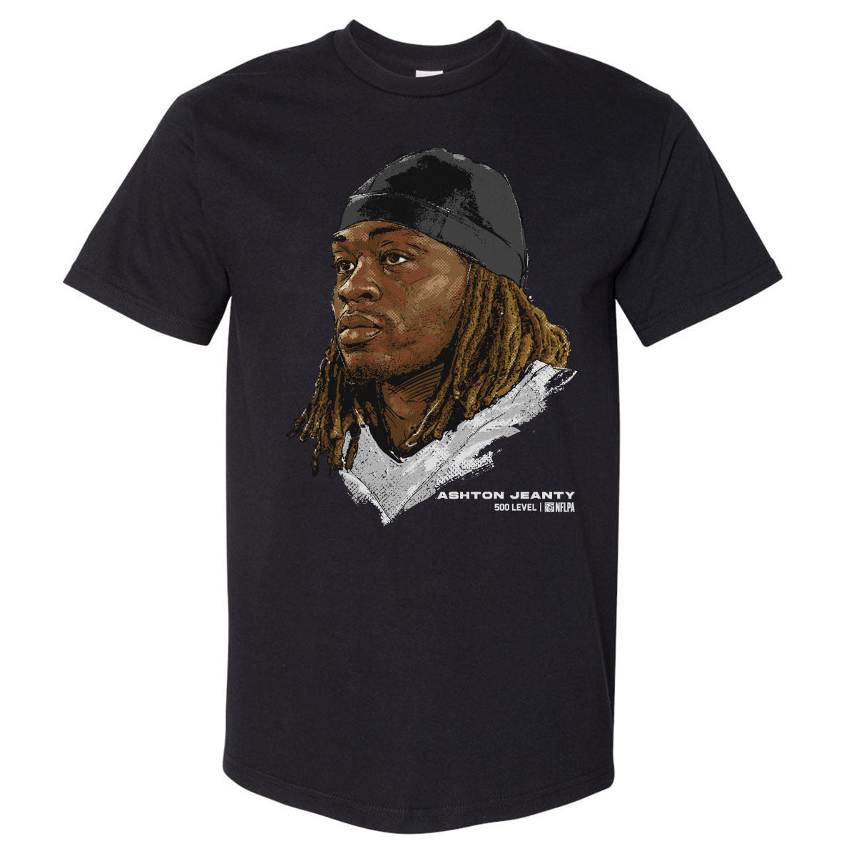 Ashton Jeanty Men's Heavyweight T-Shirt | 500 LEVEL