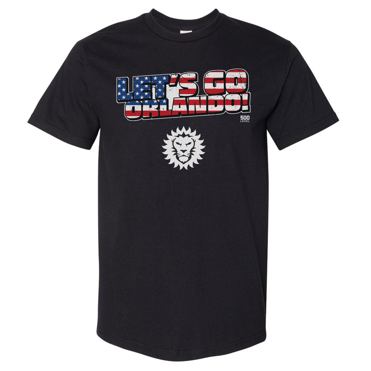Orlando City Men's Heavyweight T-Shirt | 500 LEVEL
