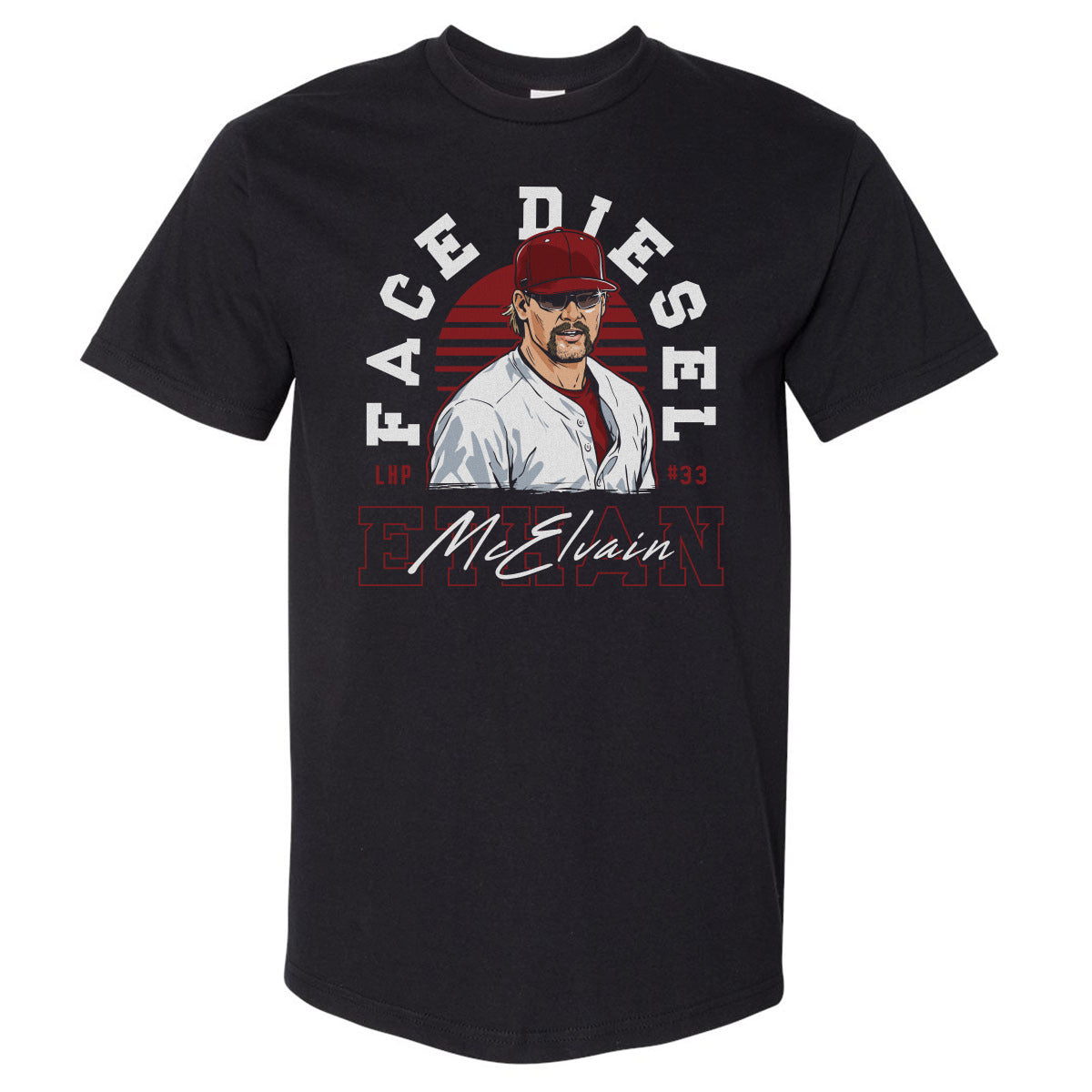 Ethan McElvain Men's Heavyweight T-Shirt | 500 LEVEL