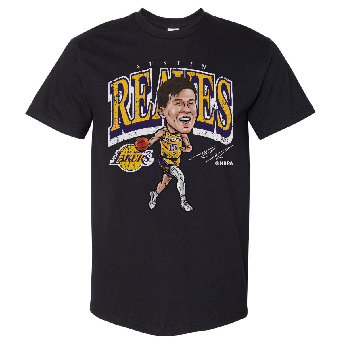 Austin Reaves Men's Heavyweight T-Shirt | 500 LEVEL