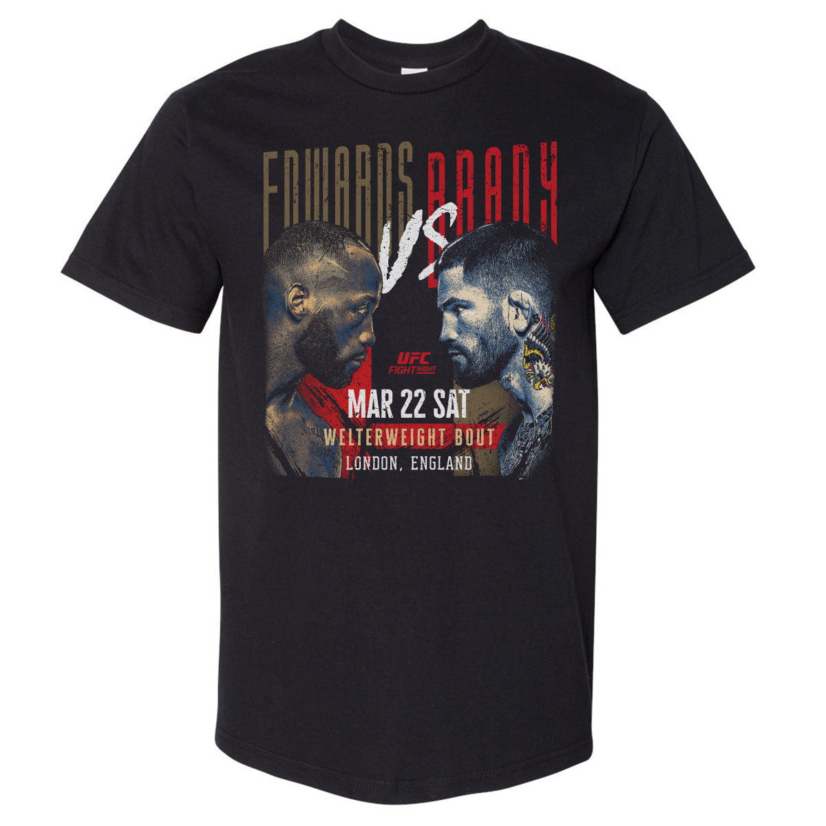 Leon Edwards Men's Heavyweight T-Shirt | 500 LEVEL