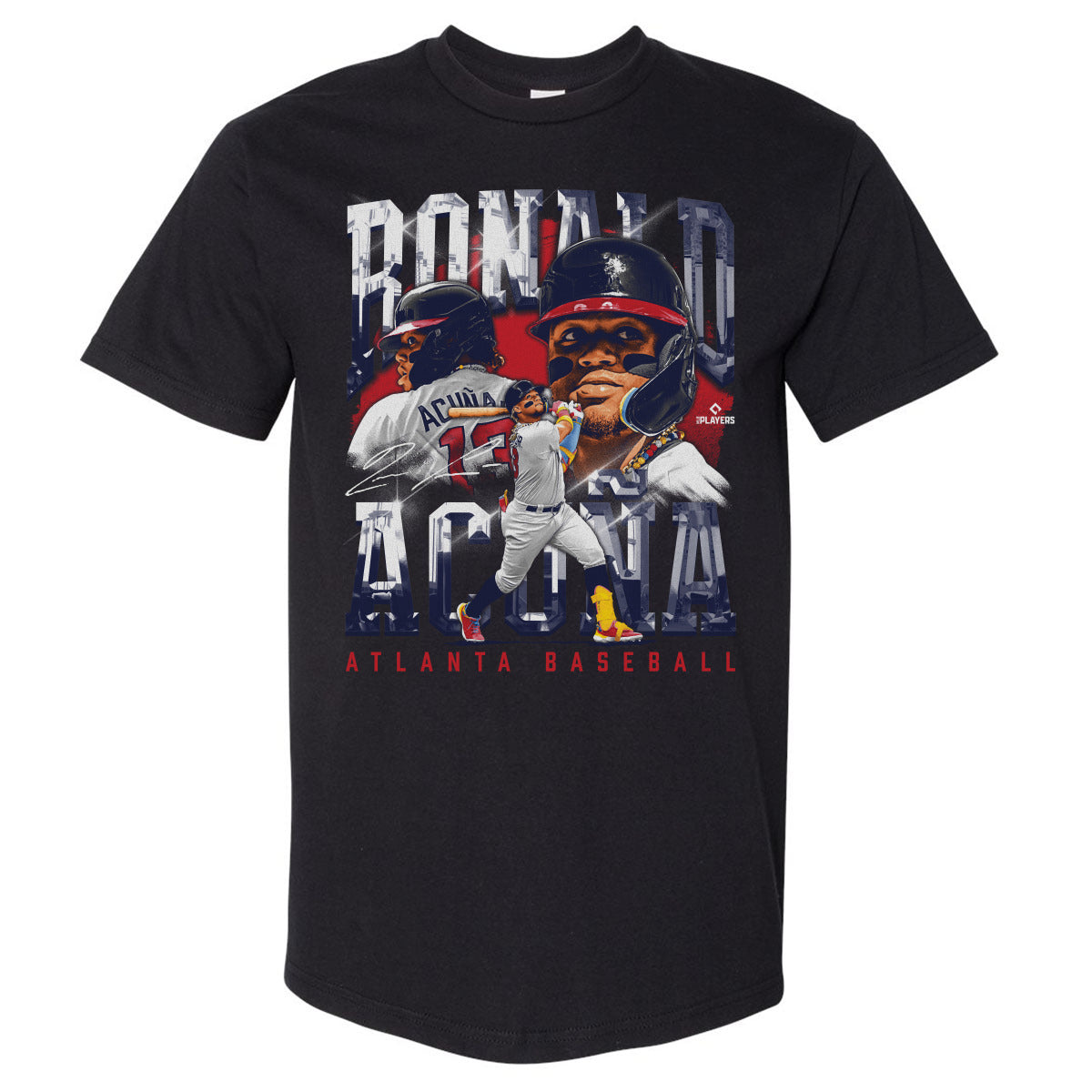 Ronald Acuna Jr. Men's Heavyweight T-Shirt | 500 LEVEL