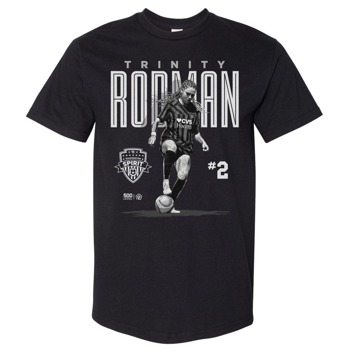 Trinity Rodman Men's Heavyweight T-Shirt | 500 LEVEL