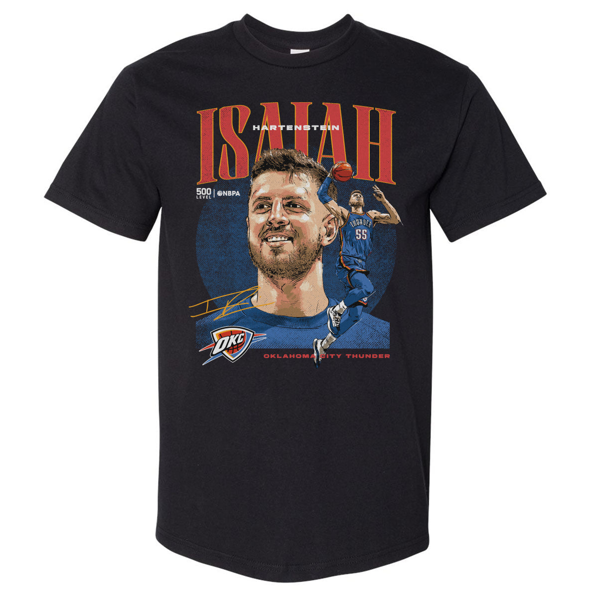 Isaiah Hartenstein Men's Heavyweight T-Shirt | 500 LEVEL