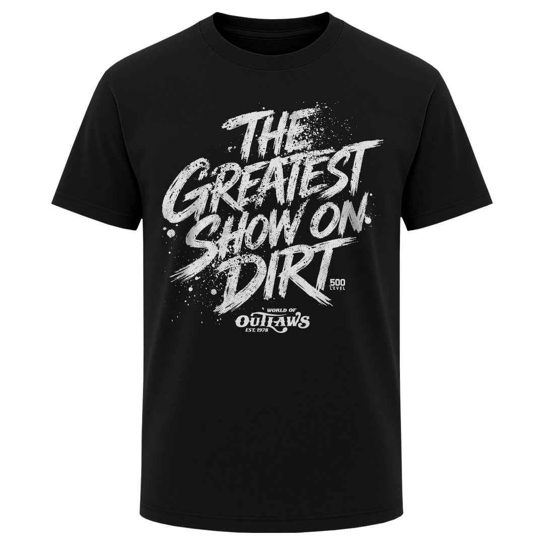 World Of Outlaws Men's Heavyweight T-Shirt | 500 LEVEL