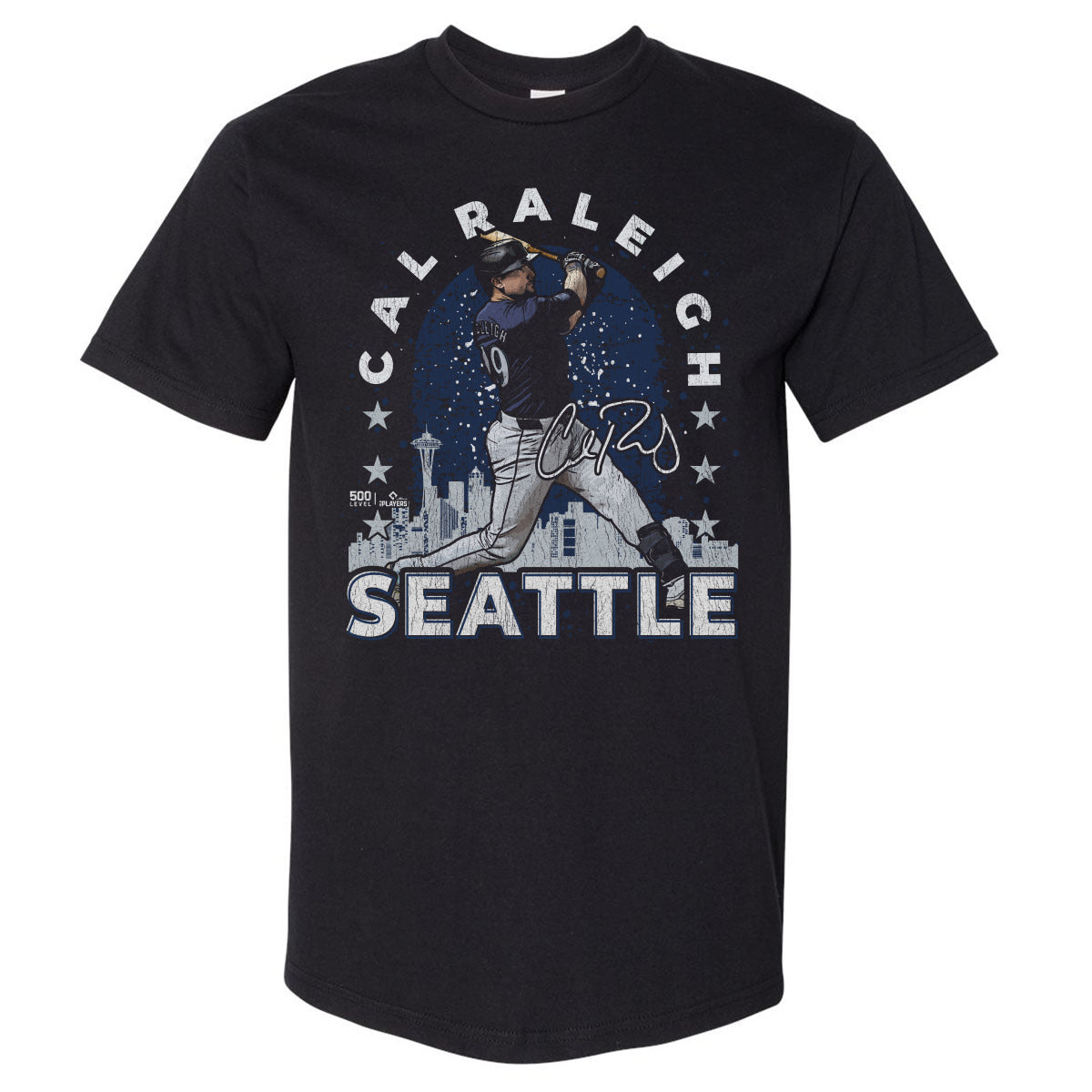 Cal Raleigh Men's Heavyweight T-Shirt | 500 LEVEL