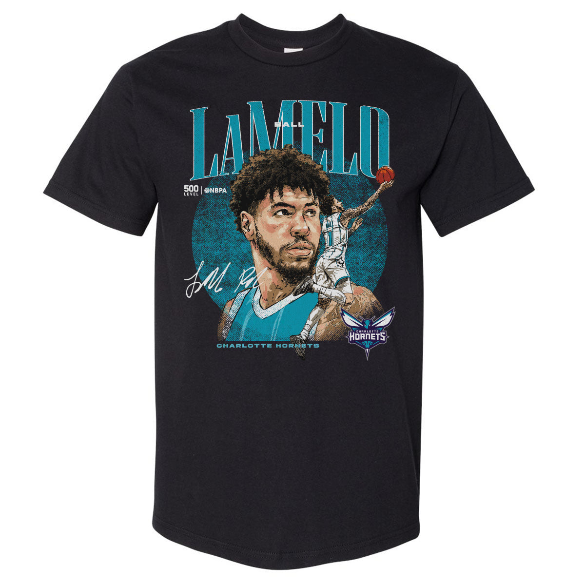 LaMelo Ball Men's Heavyweight T-Shirt | 500 LEVEL