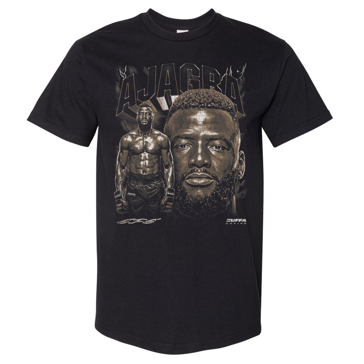 Efe Ajagba Men's Heavyweight T-Shirt | 500 LEVEL