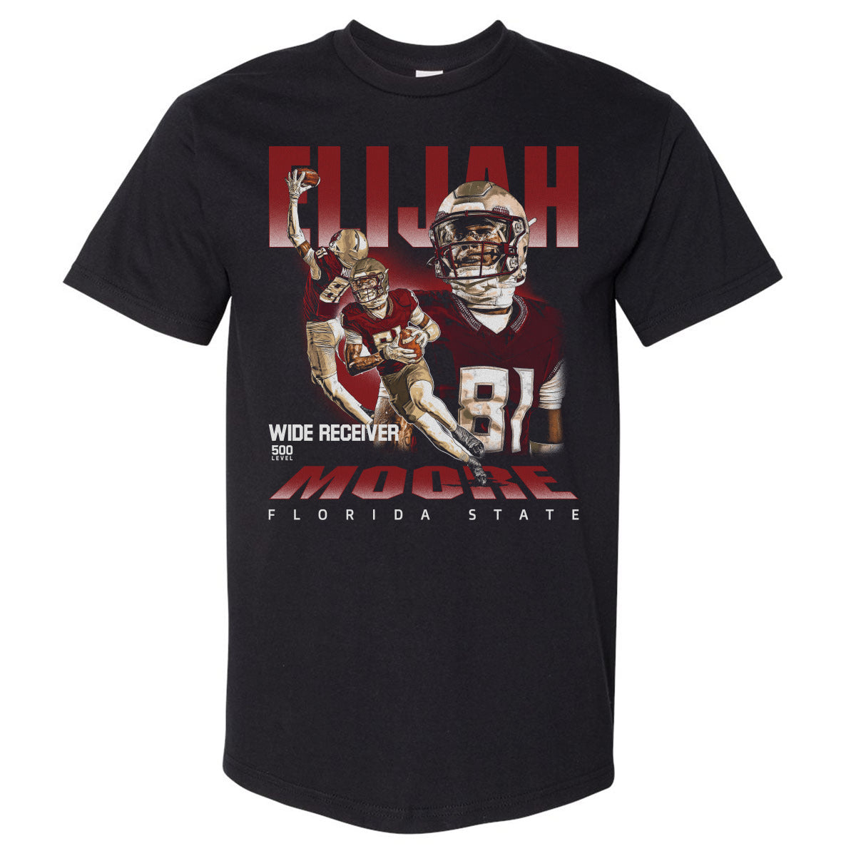 Elijah Moore Men's Heavyweight T-Shirt | 500 LEVEL