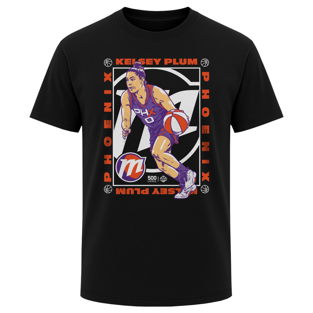 Kelsey Plum Men's Heavyweight T-Shirt | 500 LEVEL