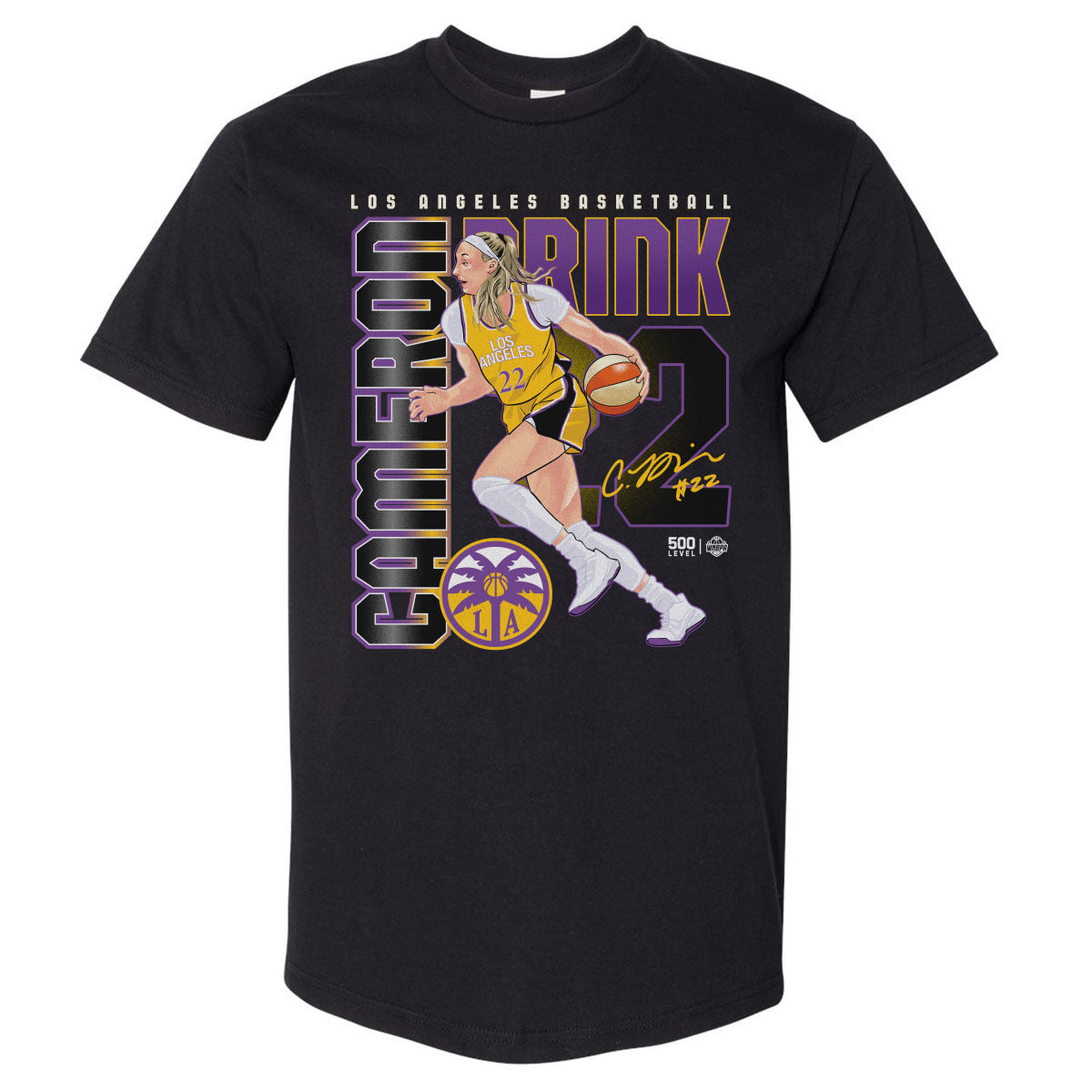 Cameron Brink Men's Heavyweight T-Shirt | 500 LEVEL