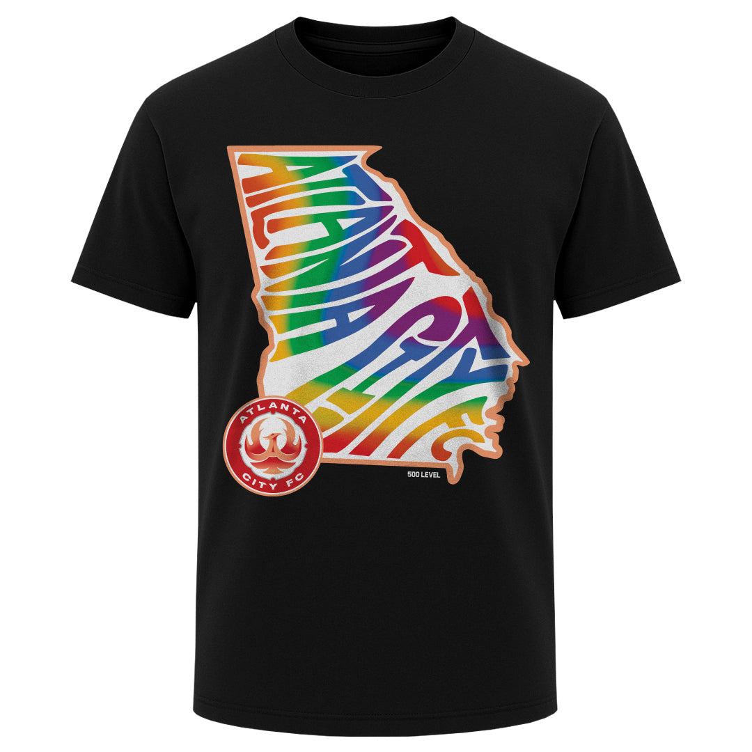 Atlanta City FC Men's Heavyweight T-Shirt | 500 LEVEL