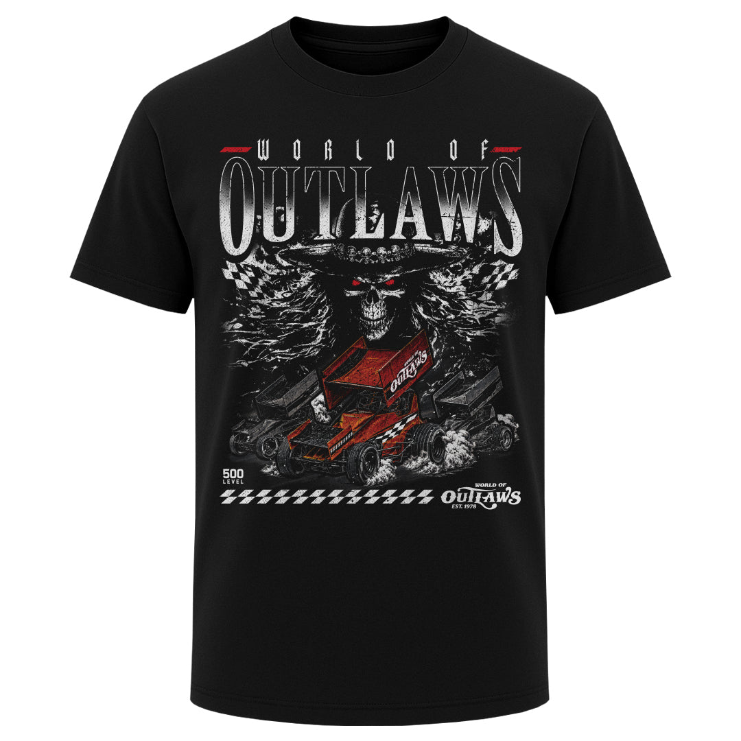 World Of Outlaws Men's Heavyweight T-Shirt | 500 LEVEL