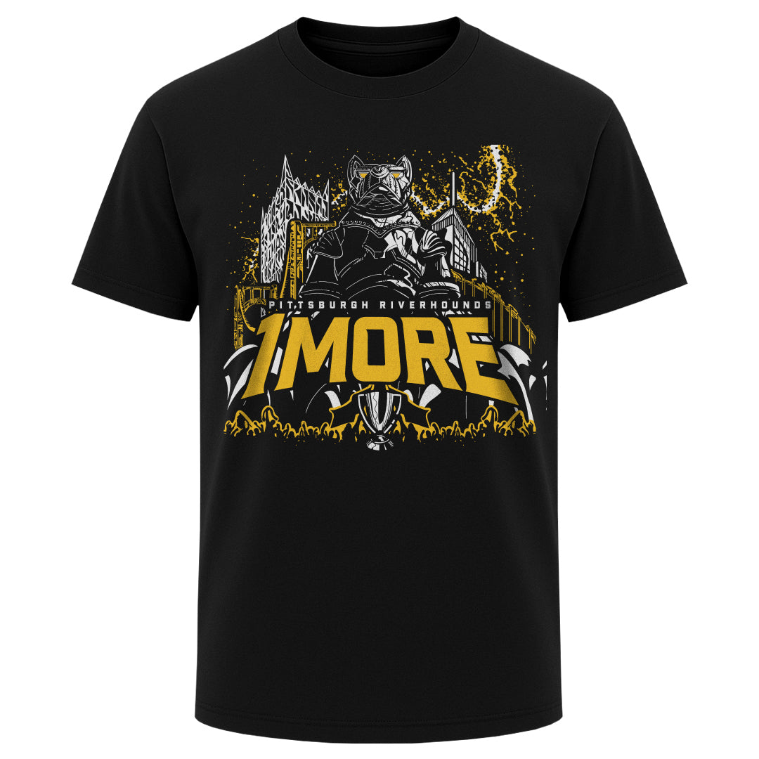 Pittsburgh Riverhounds SC Men's Heavyweight T-Shirt | 500 LEVEL