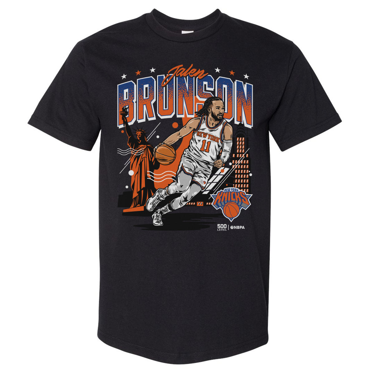 Jalen Brunson Men's Heavyweight T-Shirt | 500 LEVEL