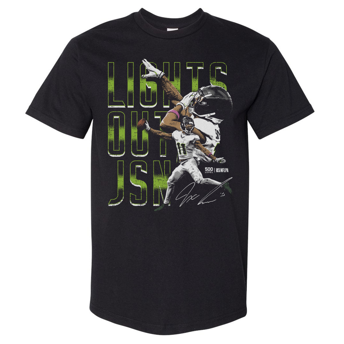 Jaxon Smith-Njigba Men's Heavyweight T-Shirt | 500 LEVEL