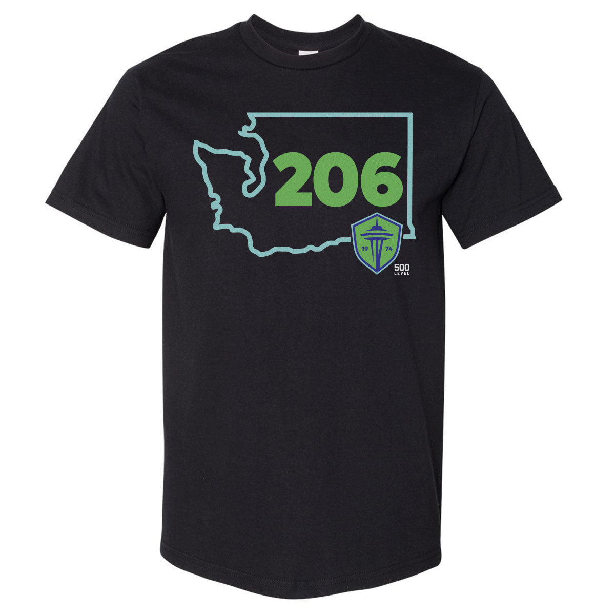 Seattle Sounders FC Men's Heavyweight T-Shirt | 500 LEVEL