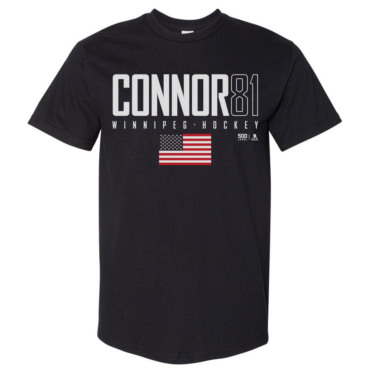 Kyle Connor Men's Heavyweight T-Shirt | 500 LEVEL