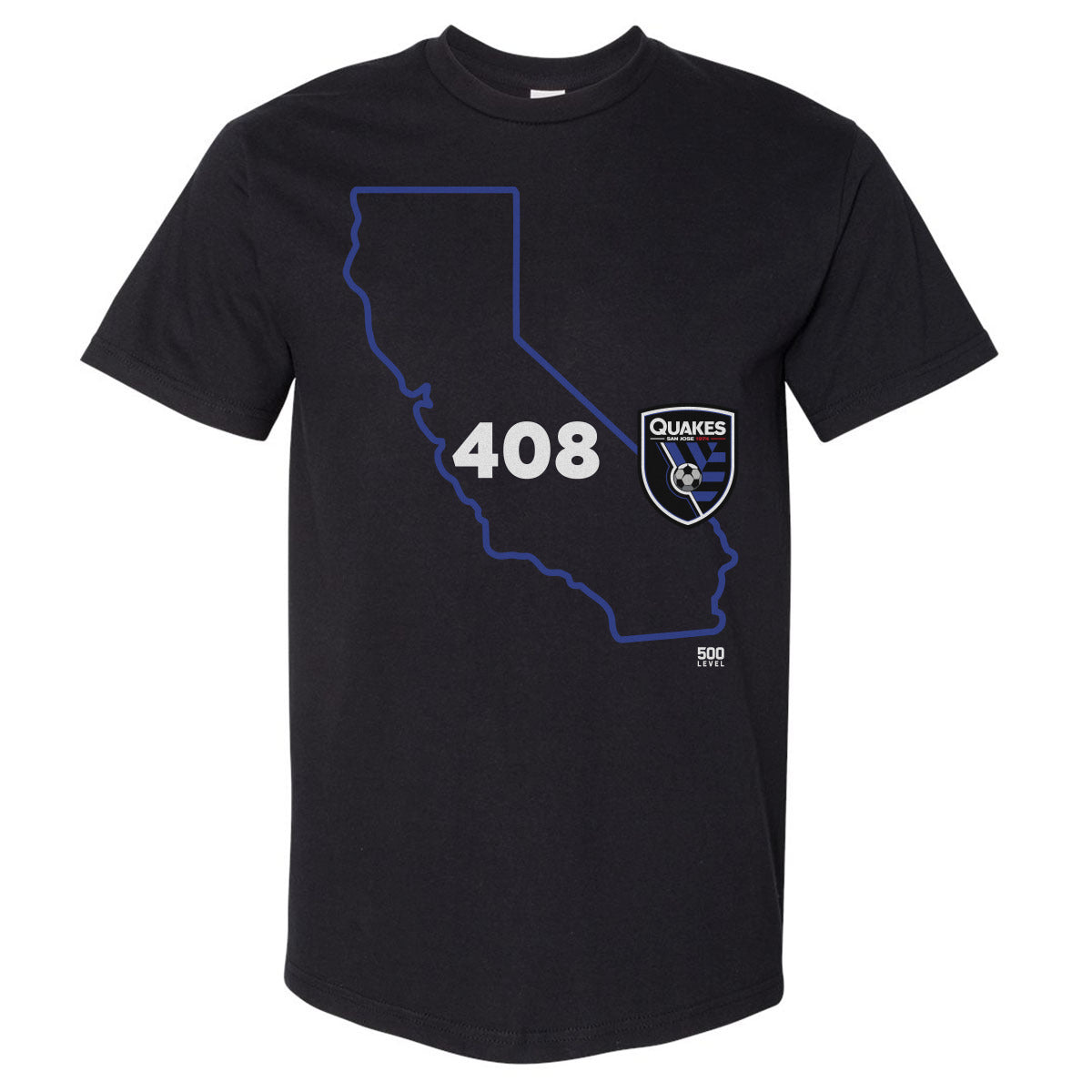 San Jose Earthquakes Men's Heavyweight T-Shirt | 500 LEVEL